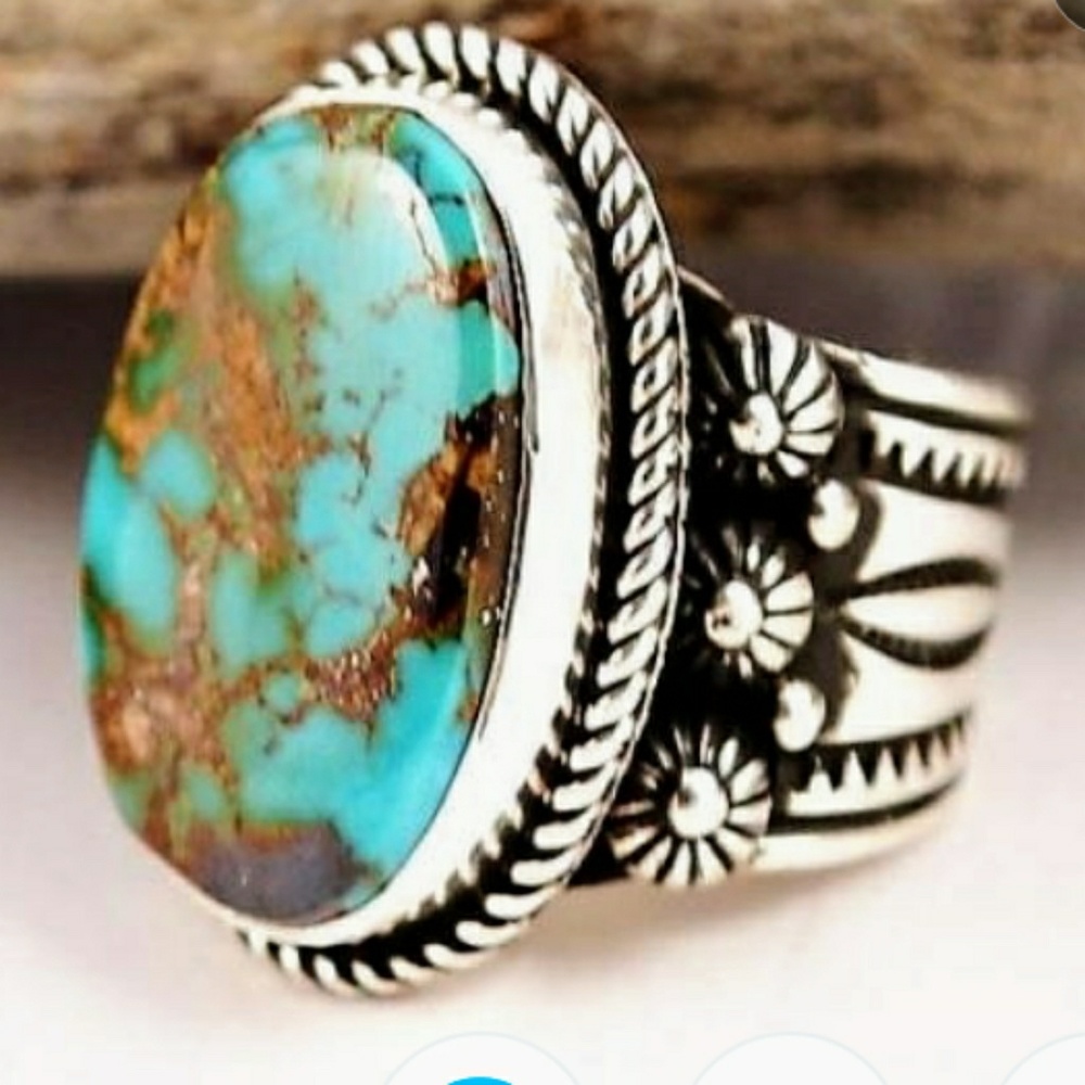 Turquoise vintage ring